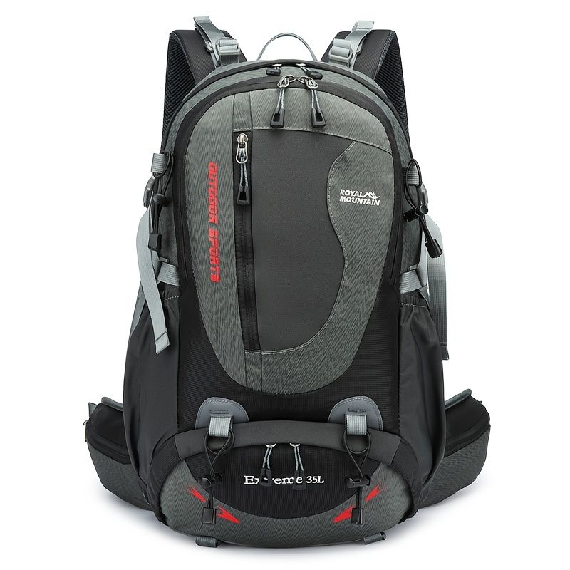 Black Royal Mountain backpack, Extreme 35L backpack, travel backpack, outdoor backpack, high-quality backpack, Australian bush backpack, camping gear, hiking backpack 35L
