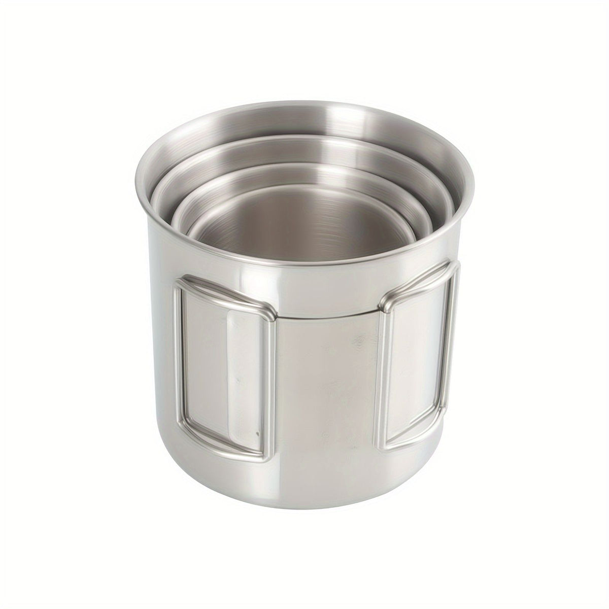 SUS304, outdoor cup set, camping cups, stainless steel cups, outdoor drinking vessels, mesh storage bag, Australian camping gear, family camping cups, stainless steel tumblers, picnic cups