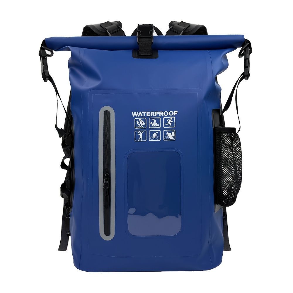 waterproof backpack, dry-wet separation, outdoor sports backpack, fishing backpack, camping backpack, canyoning backpack, swimming backpack, rafting backpack, waterproof gear, Australia outdoor backpack, hiking backpack water resistant - Gray - Size 25L