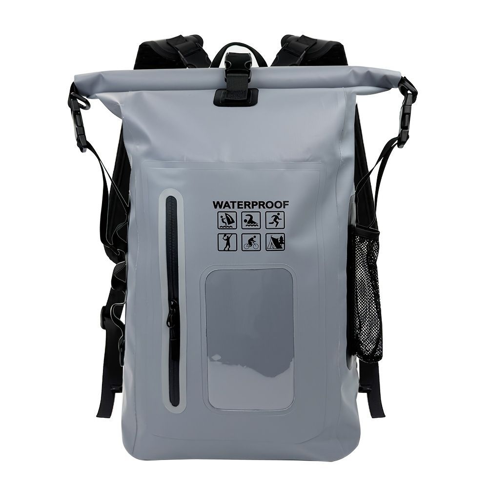 waterproof backpack, dry-wet separation, outdoor sports backpack, fishing backpack, camping backpack, canyoning backpack, swimming backpack, rafting backpack, waterproof gear, Australia outdoor backpack, hiking backpack water resistant - Orange - Size 25L