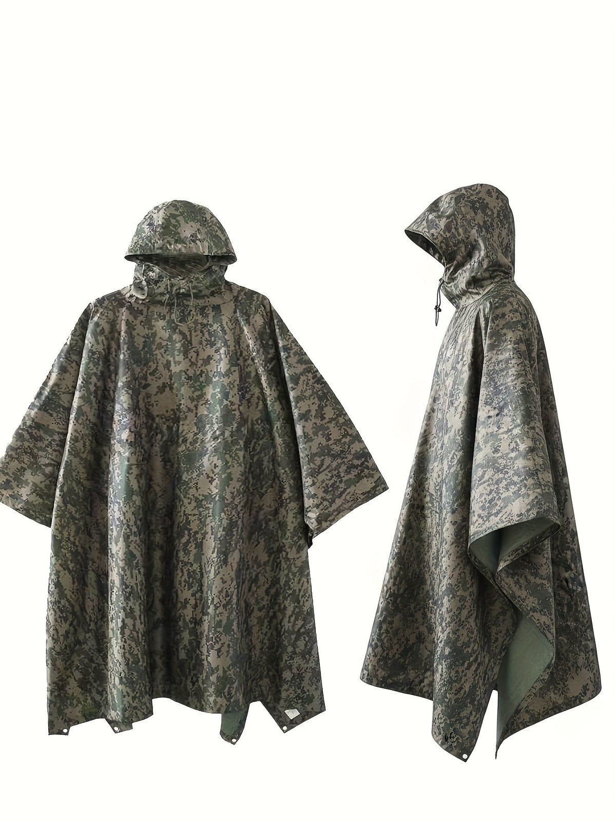 Camouflage rain poncho, waterproof poncho Australia, outdoor rain gear, camping poncho, hiking poncho, bushwalking poncho, hunting poncho, emergency poncho