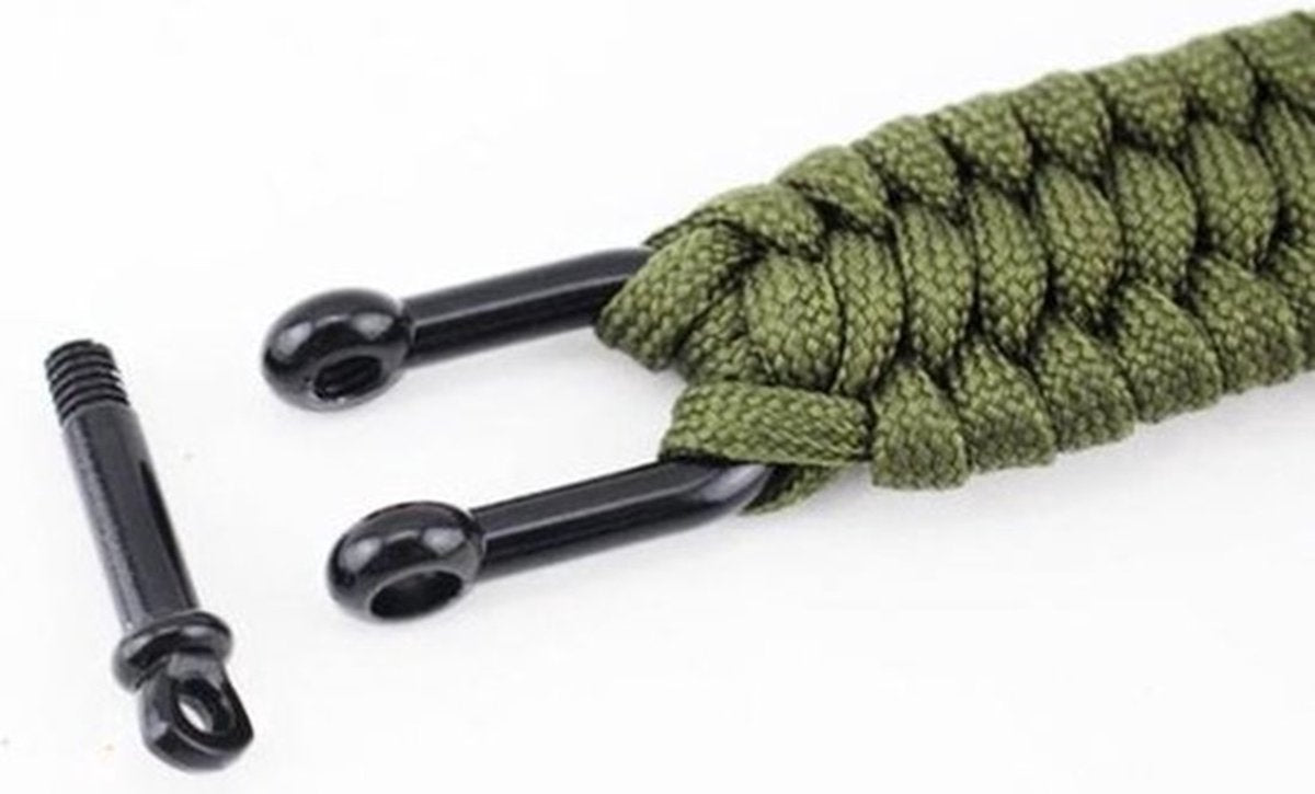 Paracord Survival Bracelet I Paracord Survival Bracelet I Extra Strong I Camouflage