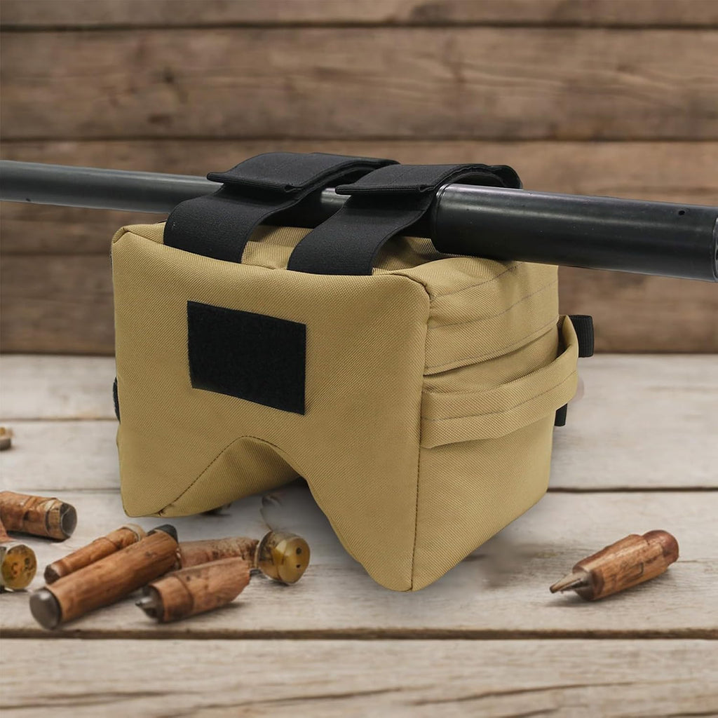 Front or Rear Squeeze Bag Shooting Range Bag Bench Bag with Strap for Shooting Hunting