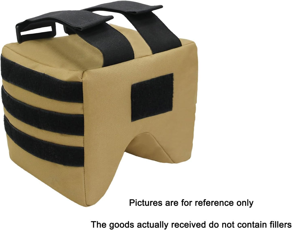 Front or Rear Squeeze Bag Shooting Range Bag Bench Bag with Strap for Shooting Hunting