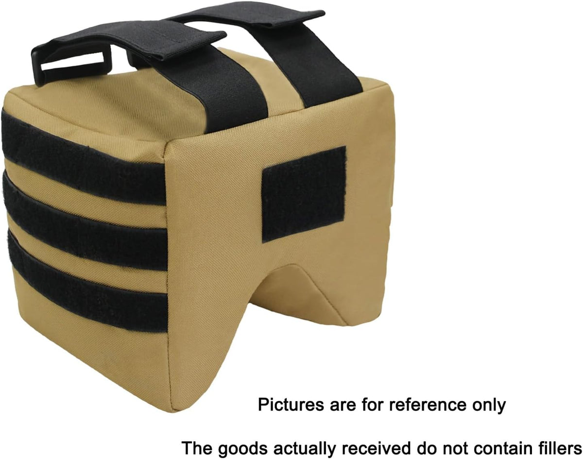 Front or Rear Squeeze Bag Shooting Range Bag Bench Bag with Strap for Shooting Hunting