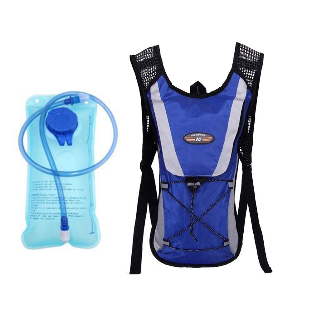 Hydration Backpack Pack with 2L Water Bladder Water Rucksack Backpack for Hiking Running Biking Pink
