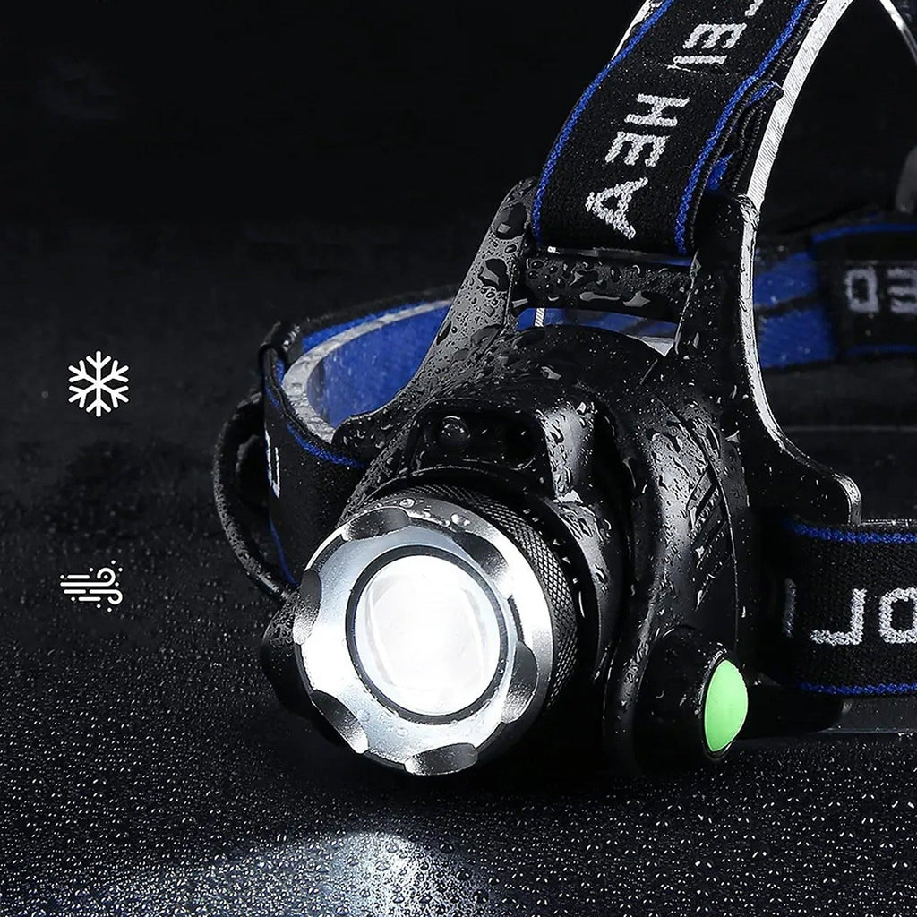 Rechargeable LED Headlamp Light Flashlight Head Torch Lamp