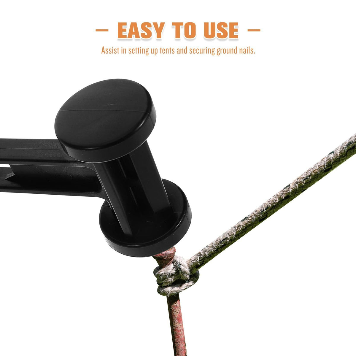 Amping Mallet Outdoor Camping Mallet Convenient Hammer Tool Tent Pegs Mallet Tent Nail Hammer Small Outdoor Mallet Reusable Mallet Survival Camping Mallet