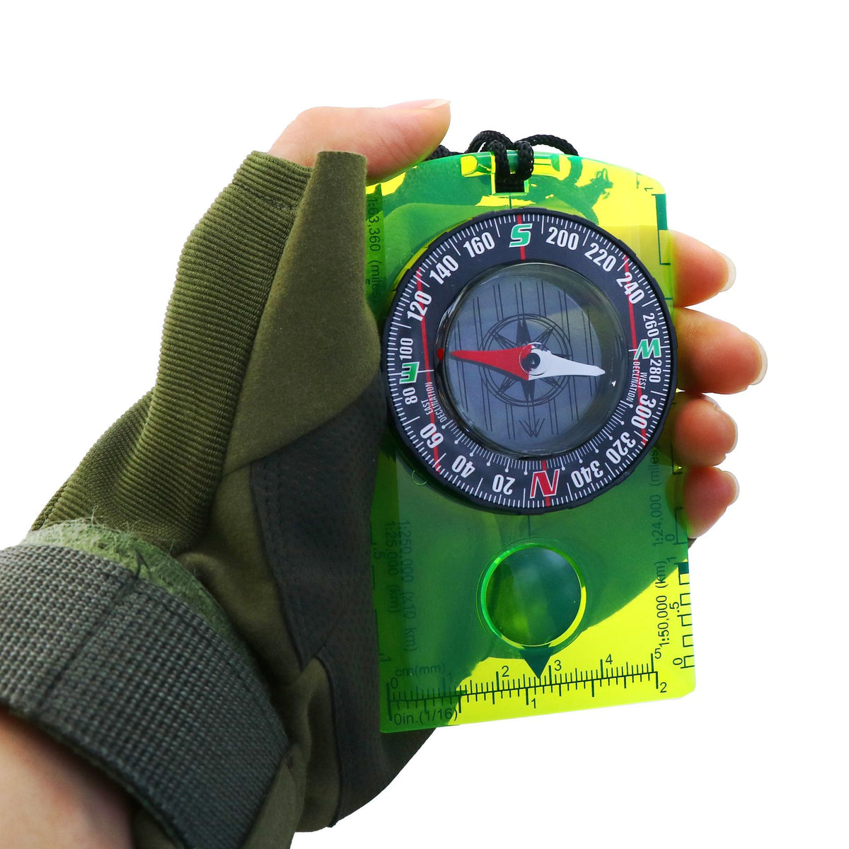 Orienteering Compass Hiking Backpacking Compass | Advanced Scout Compass Camping Navigation - Boy Scout Compass for Kids