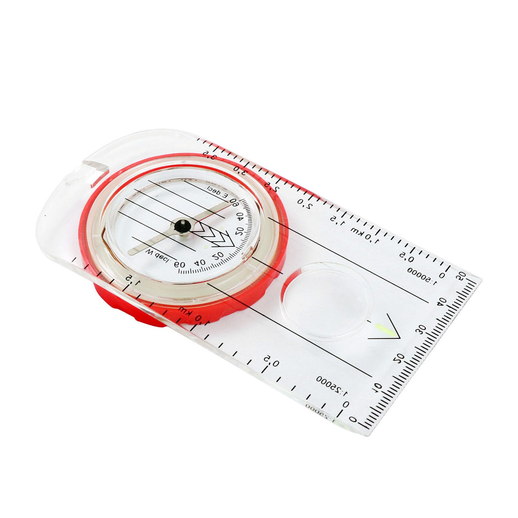 Camping Compass - Luminous Hiking Compass - Magnetic Survival Compass Professional Compass Navigation Map Reading