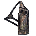 Back Arrows Holder Shoulder Bag 4-Tubes, Multi-Function Hunting Training Camo Archery Arrow Hip Holder for Arrows Takedown Bow