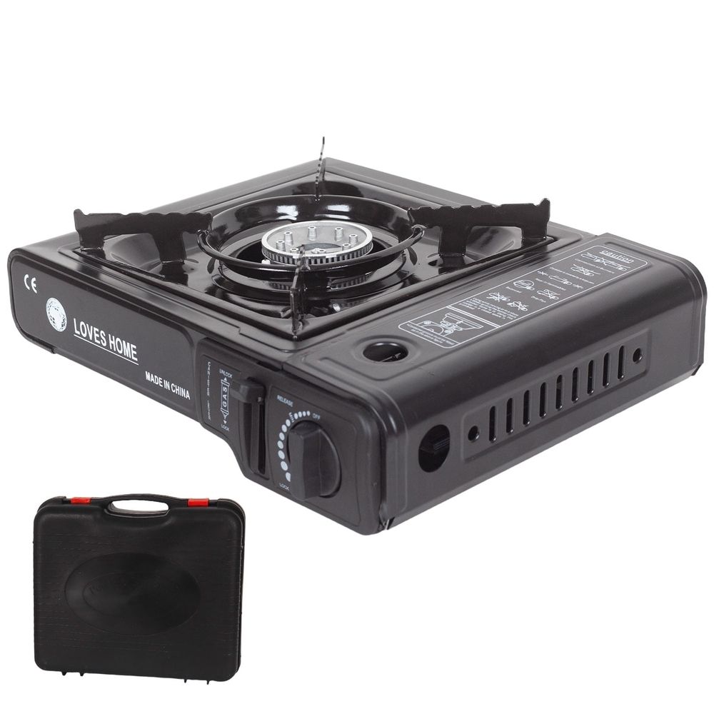 1 Burner Portable Butane Camping Stove Outdoor Gas Stove for Cooking Grill